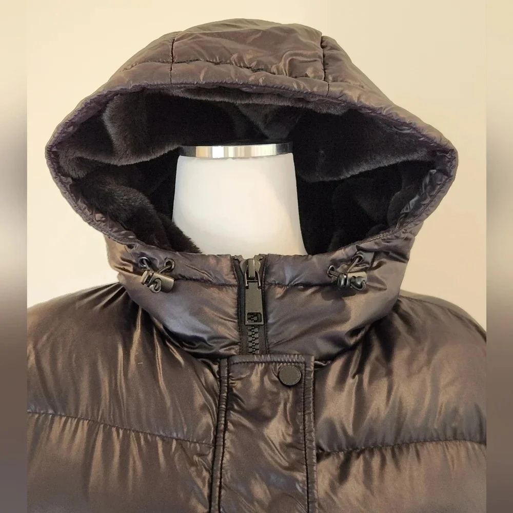 NWT || REBECCA MINKOFF || Long, black puffer jacket - Picture 10 of 16